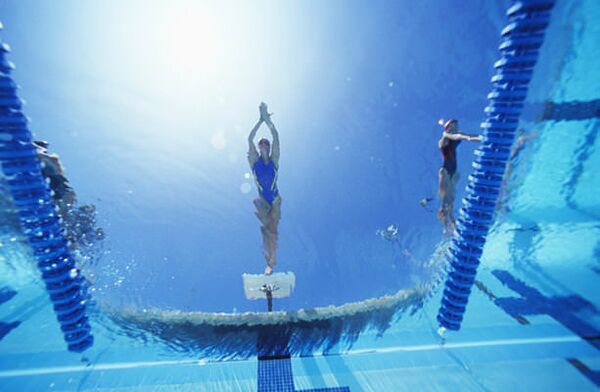 Ich schwimmen